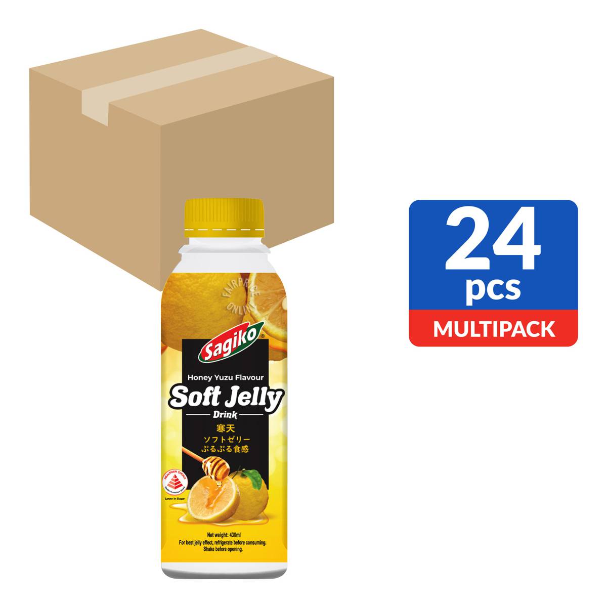 Sagiko Soft Jelly Drink Honey Yuzu NTUC FairPrice