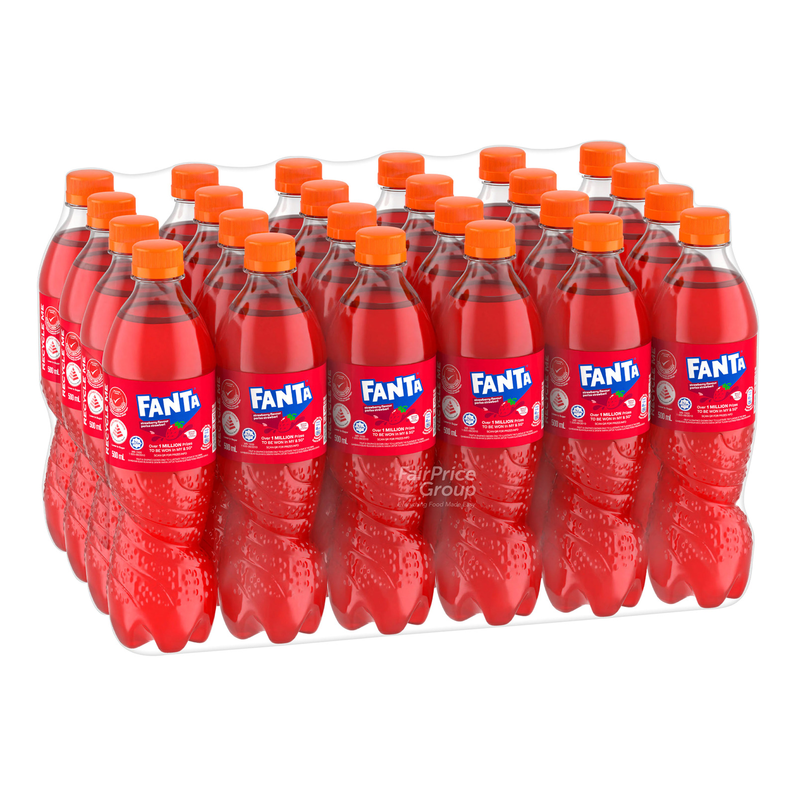 Fanta Bottle Drink - Strawberry