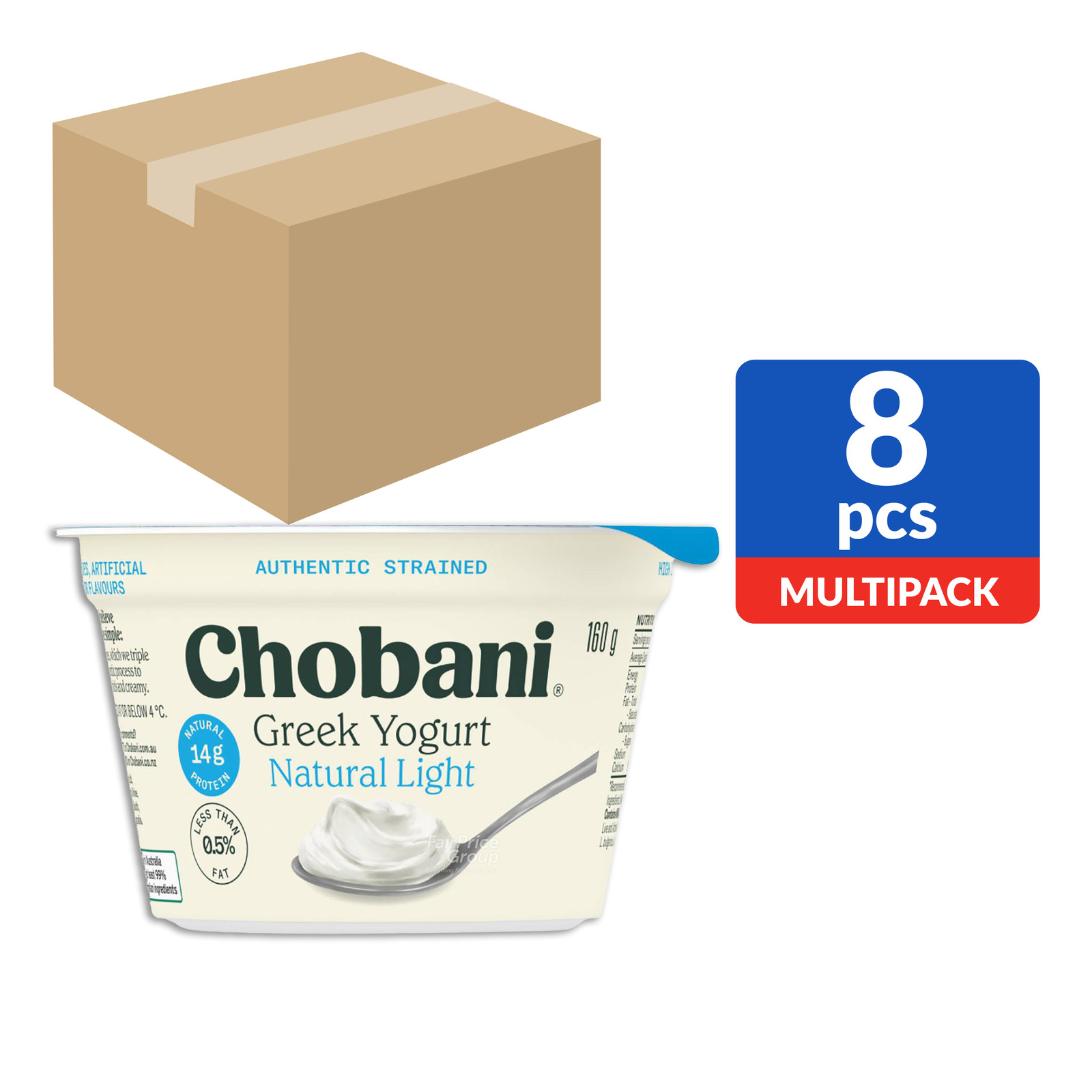 Chobani Greek Yogurt Natural Light NTUC FairPrice