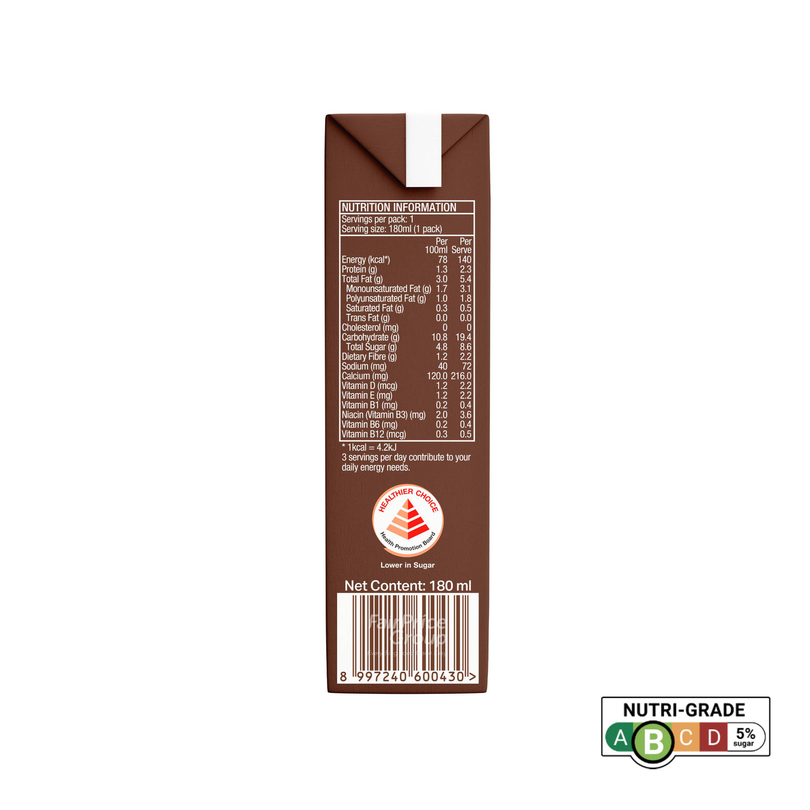 Binggrae Flavoured Packet Light Milk - Banana | NTUC FairPrice
