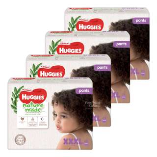 Huggies Baby Diaper Platinum Naturemade Pants - XXXL (17kg)