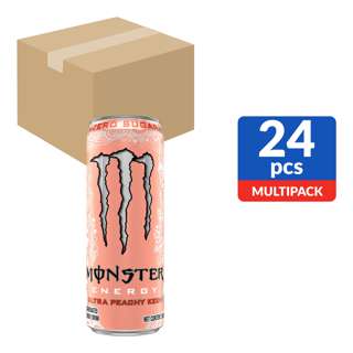 Monster Energy Can Drink - Ultra Peachy Keen
