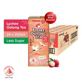 Pokka Packet Drink - Lychee Oolong Tea (Less Sugar)