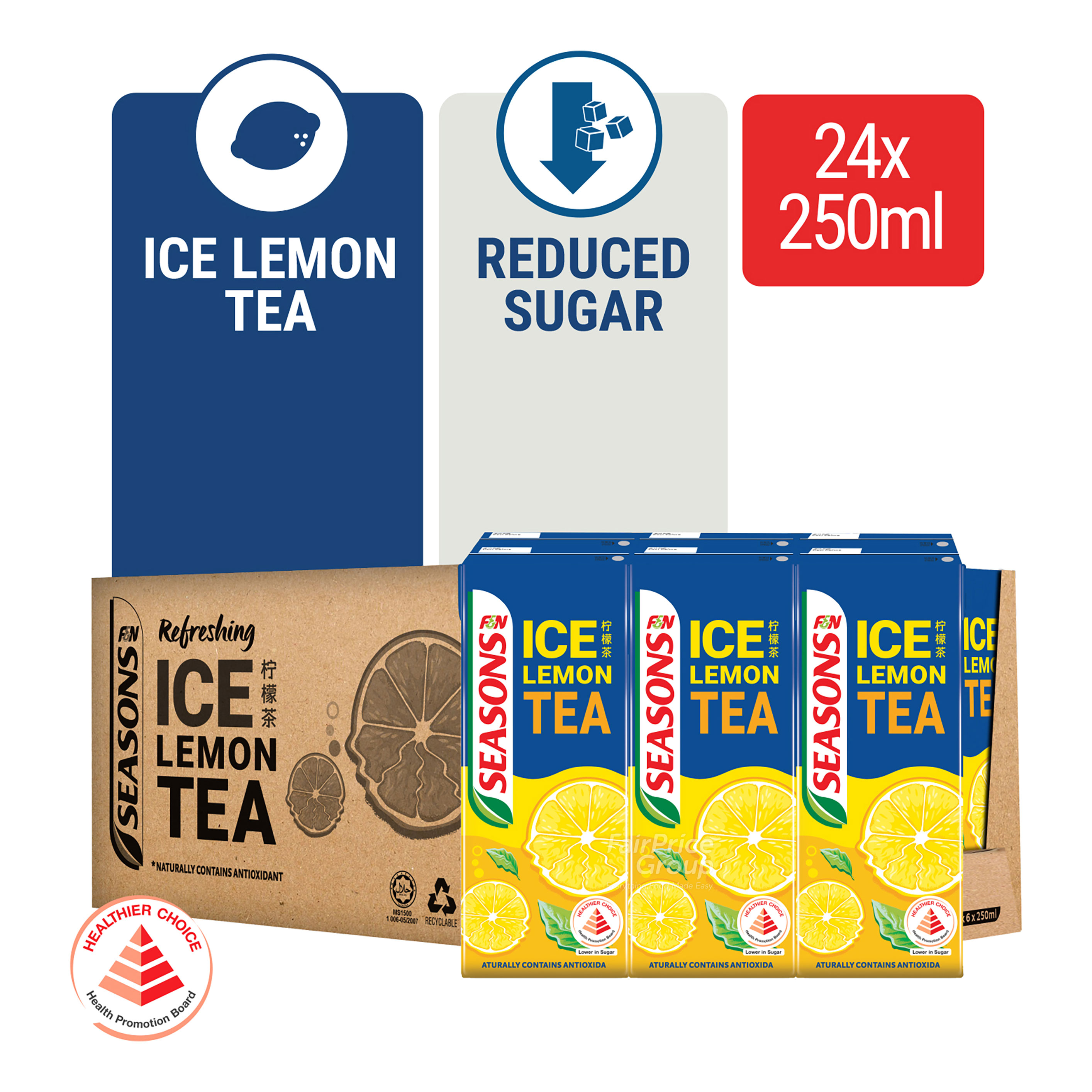 F&N Seasons Packet Drink - Ice Lemon Tea
