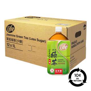 [BCRS] Life Jasmine Green Tea Bottle Drink - Less Sugar