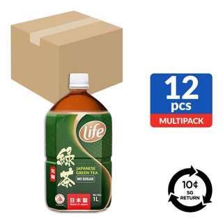[BCRS] Life Japanese Green Tea Bottle Drink - No Sugar