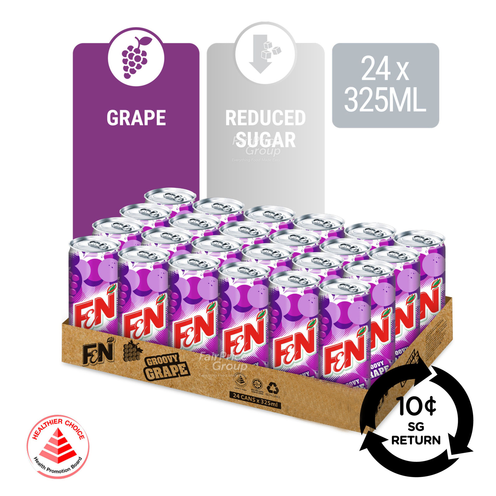 [BCRS] F & N Canned Drink - Grape