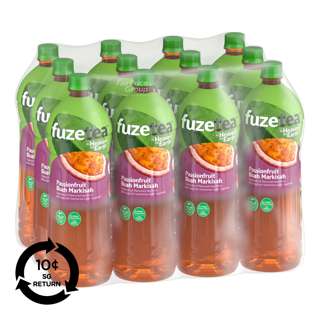 [BCRS] Fuze Tea Flavoured Tea Bottle Drink - Passionfruit