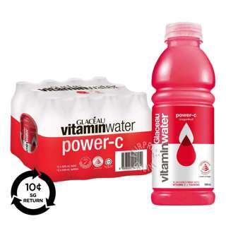 [BCRS] Glaceau Power-C Vitamin Bottle Water - Dragonfruit