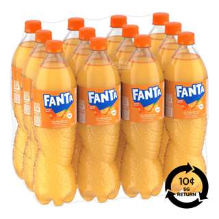[BCRS] Fanta Bottle Drink - Orange