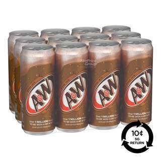 [BCRS] A & W Can Drink - Sarsaparilla Root Beer
