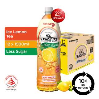 [BCRS] Pokka Bottle Drink - Ice Lemon Tea (Less Sugar)