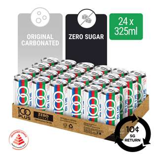 [BCRS] 100 Plus Zero Sugar Can Drink - Original