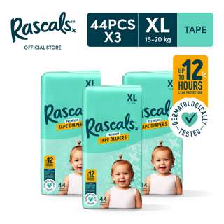 Rascals Premium Tape Diapers - XL