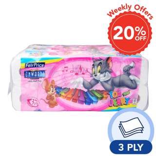 Fairprice Onwards Toilet Tissue Roll - 3 Ply