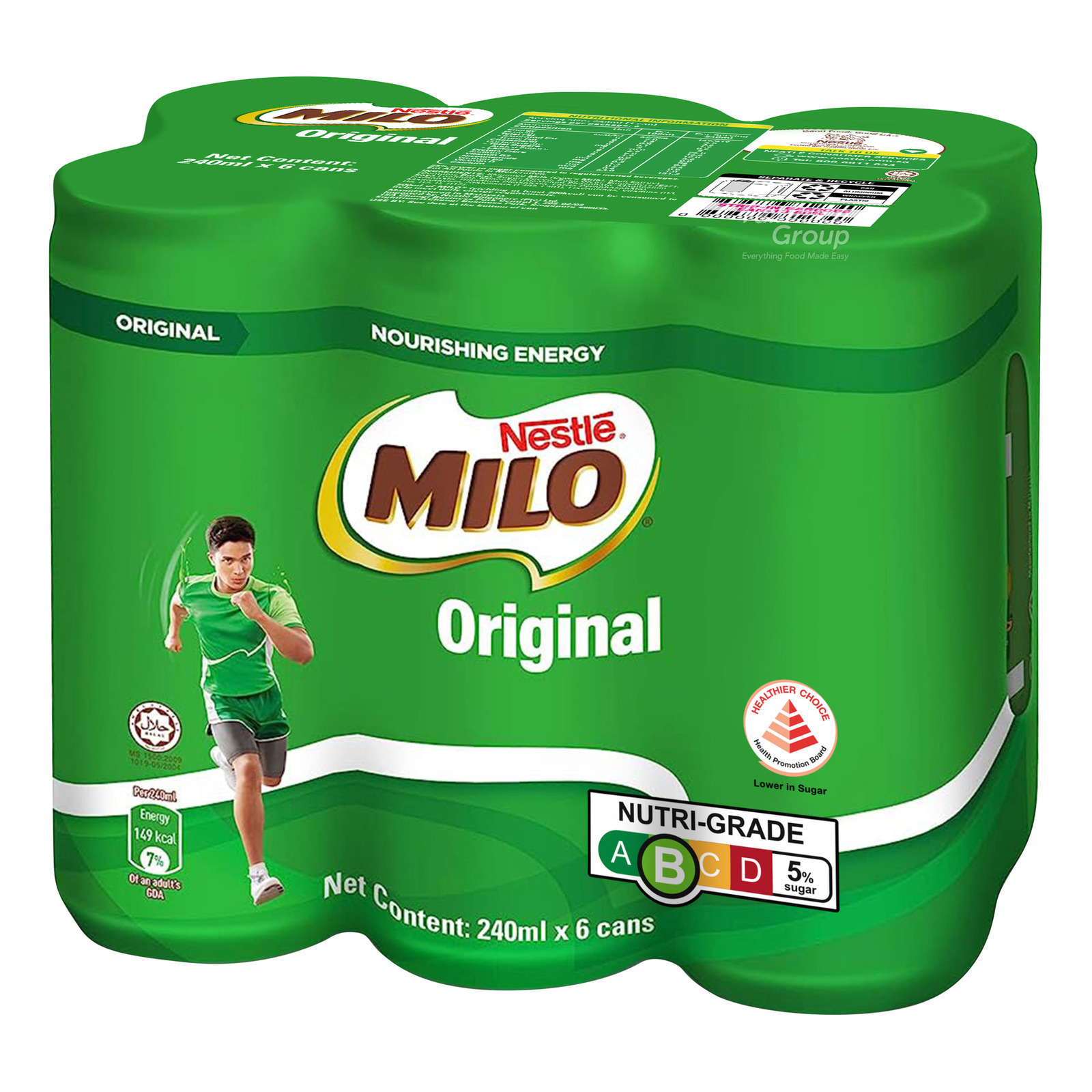 Milo Chocolate Malt Can Drink - Original
