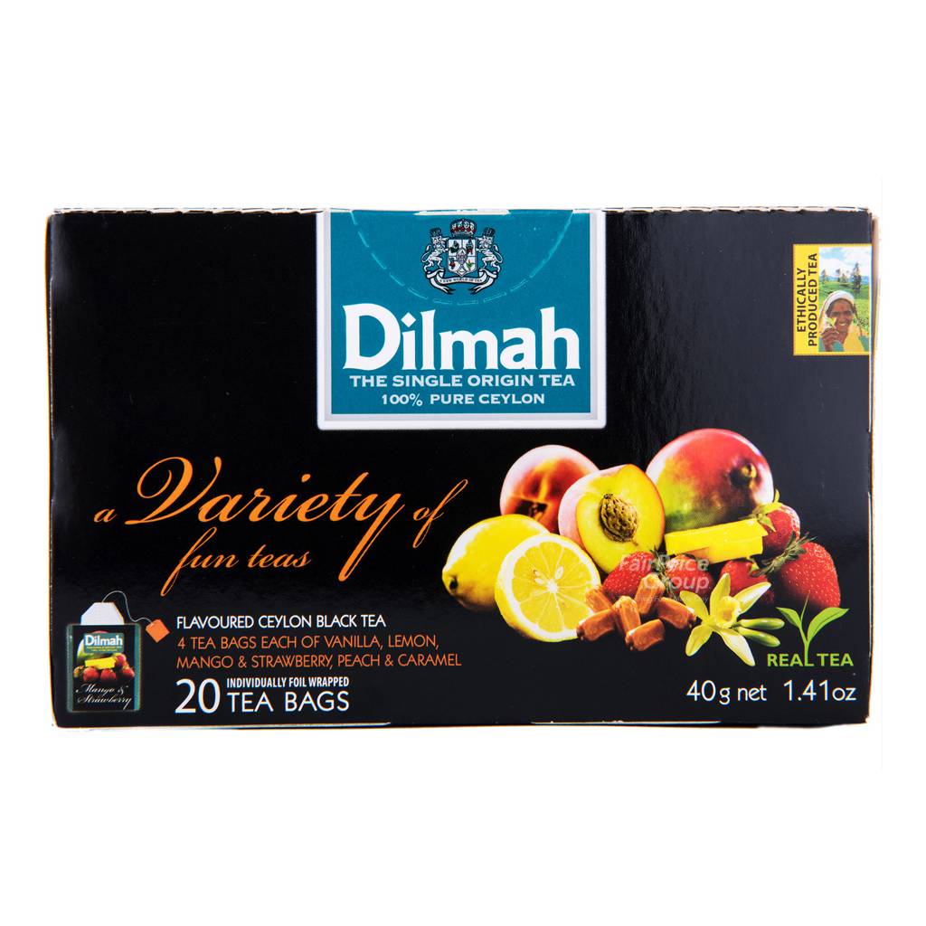 Dilmah Pure Ceylon Tea Bags Variety of Fun Teas NTUC FairPrice