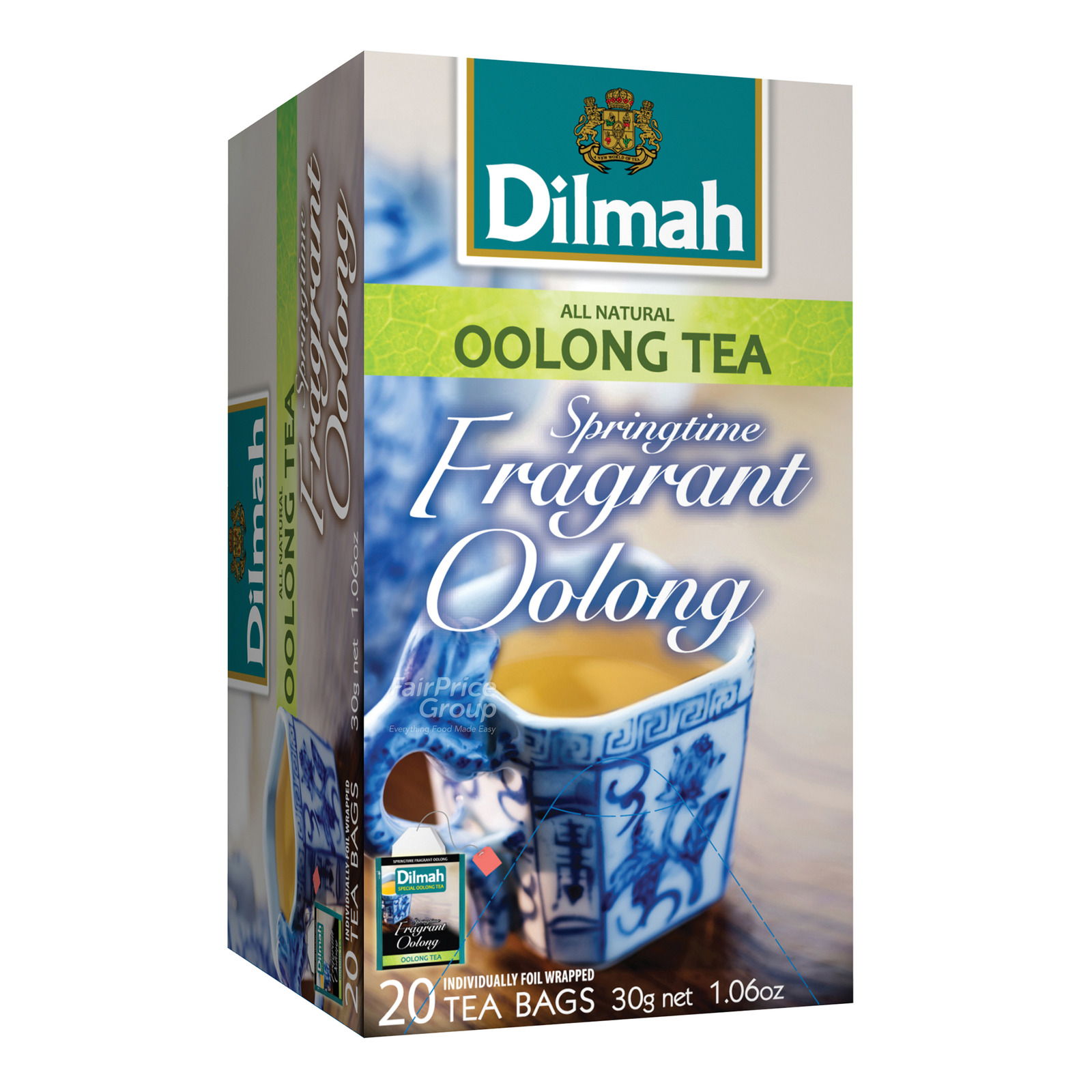 Dilmah Tea Bags Springtime Fragrant Oolong NTUC FairPrice