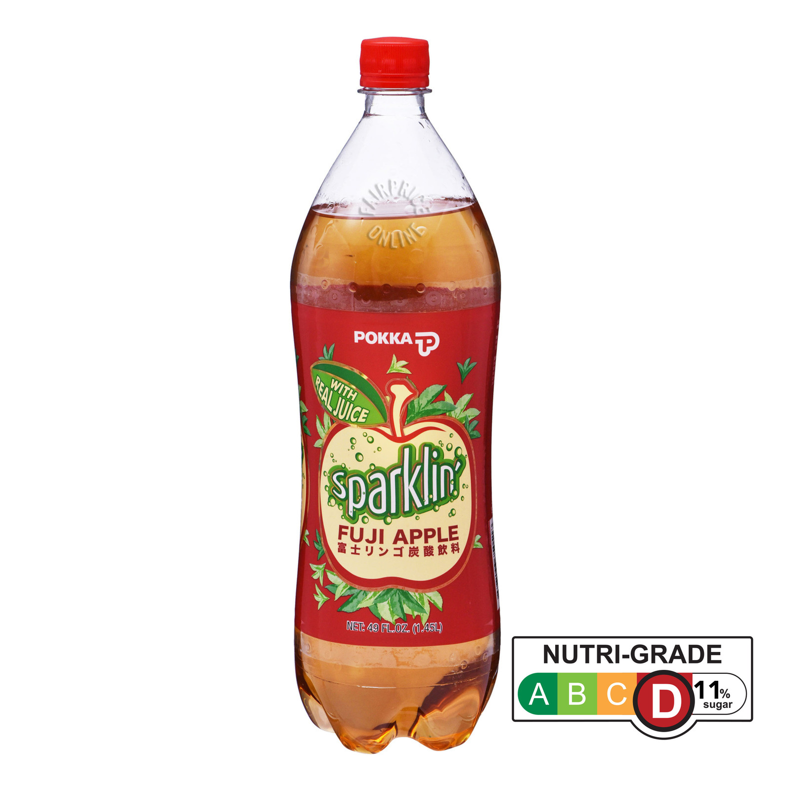 Pokka Bottle Drink - Sparklin' Fuji Apple