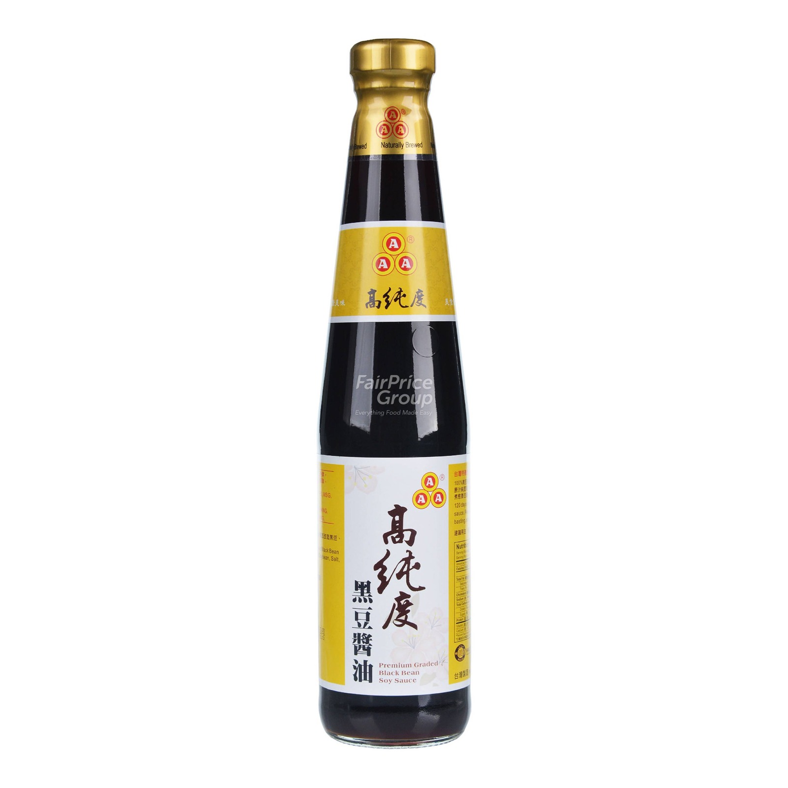 AAA Premium Black Bean Soy Sauce NTUC FairPrice