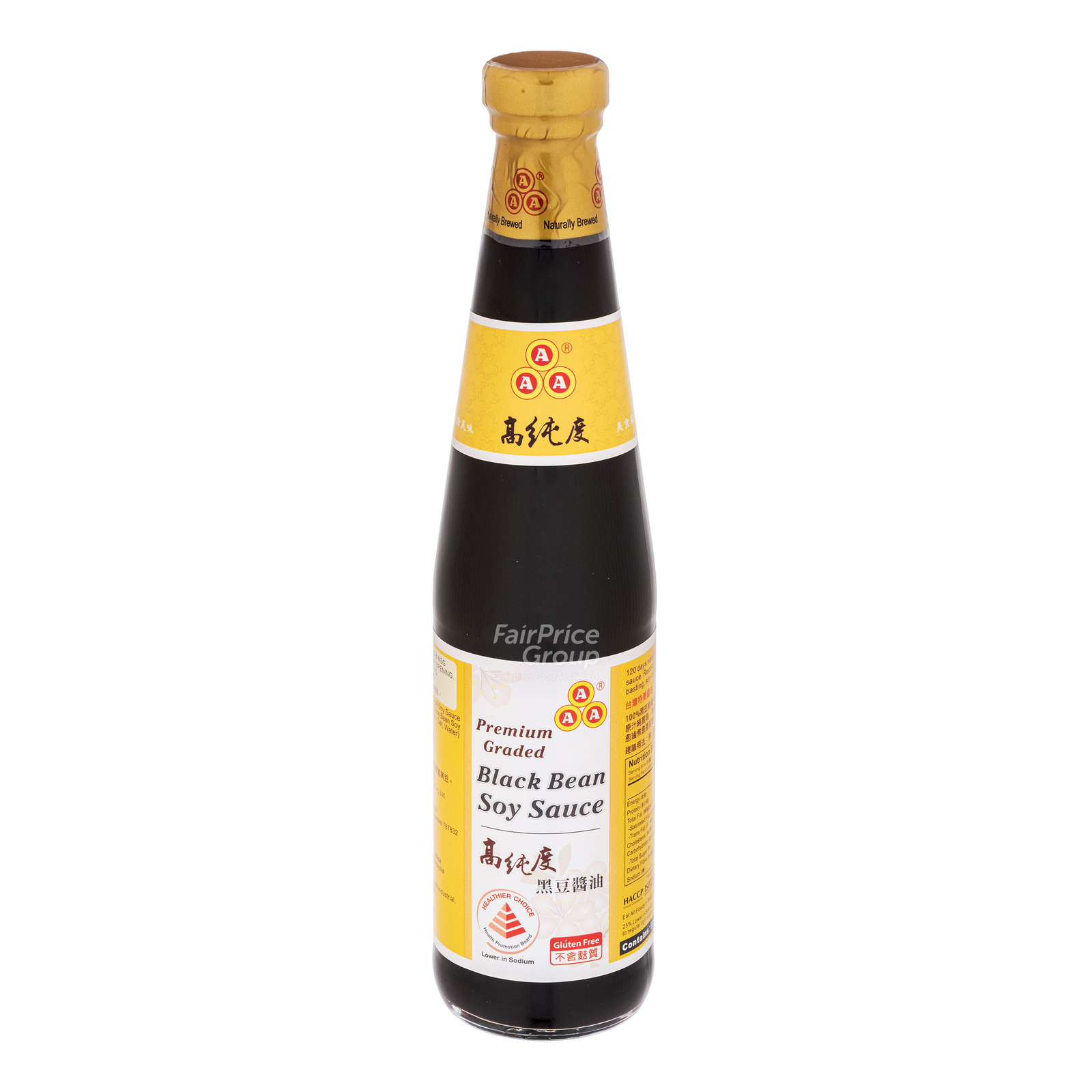 AAA Premium Black Bean Soy Sauce NTUC FairPrice