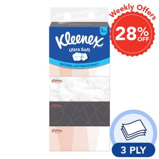 Kleenex Facial Tissue Box - Lifestyle (3ply)