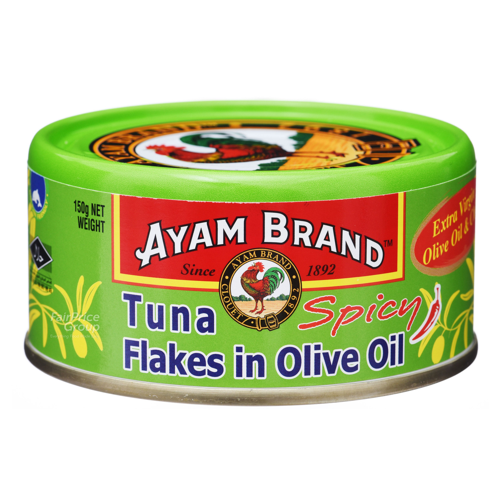 Ayam Brand Tuna Flakes Olive Oil (Spicy) NTUC FairPrice
