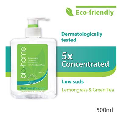 Bio-Home Dishwash Liquid - Lemongrass & Green Tea | NTUC FairPrice