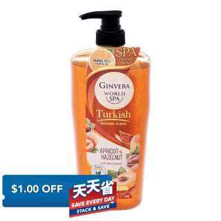 Ginvera World Spa Shower Scrub - Turkish (Apricot & Hazelnut)