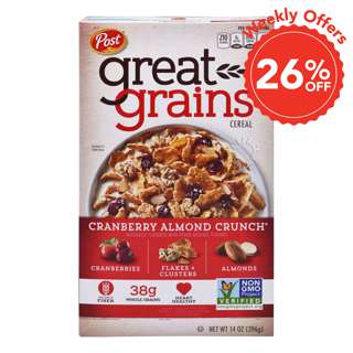 Post Great Grains Cereal - Cranberry Almond Crunch Post Great Grains Cereal - Cranberry Almond Crunch