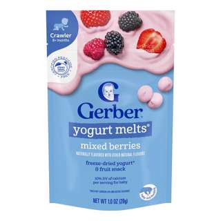 Gerber Graduates Baby Yogurt Melts - Mixed Berries Gerber Graduates Baby Yogurt Melts - Mixed Berries