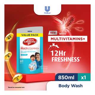 Lifebuoy Antibacterial Body Wash Refill - Cool Fresh 