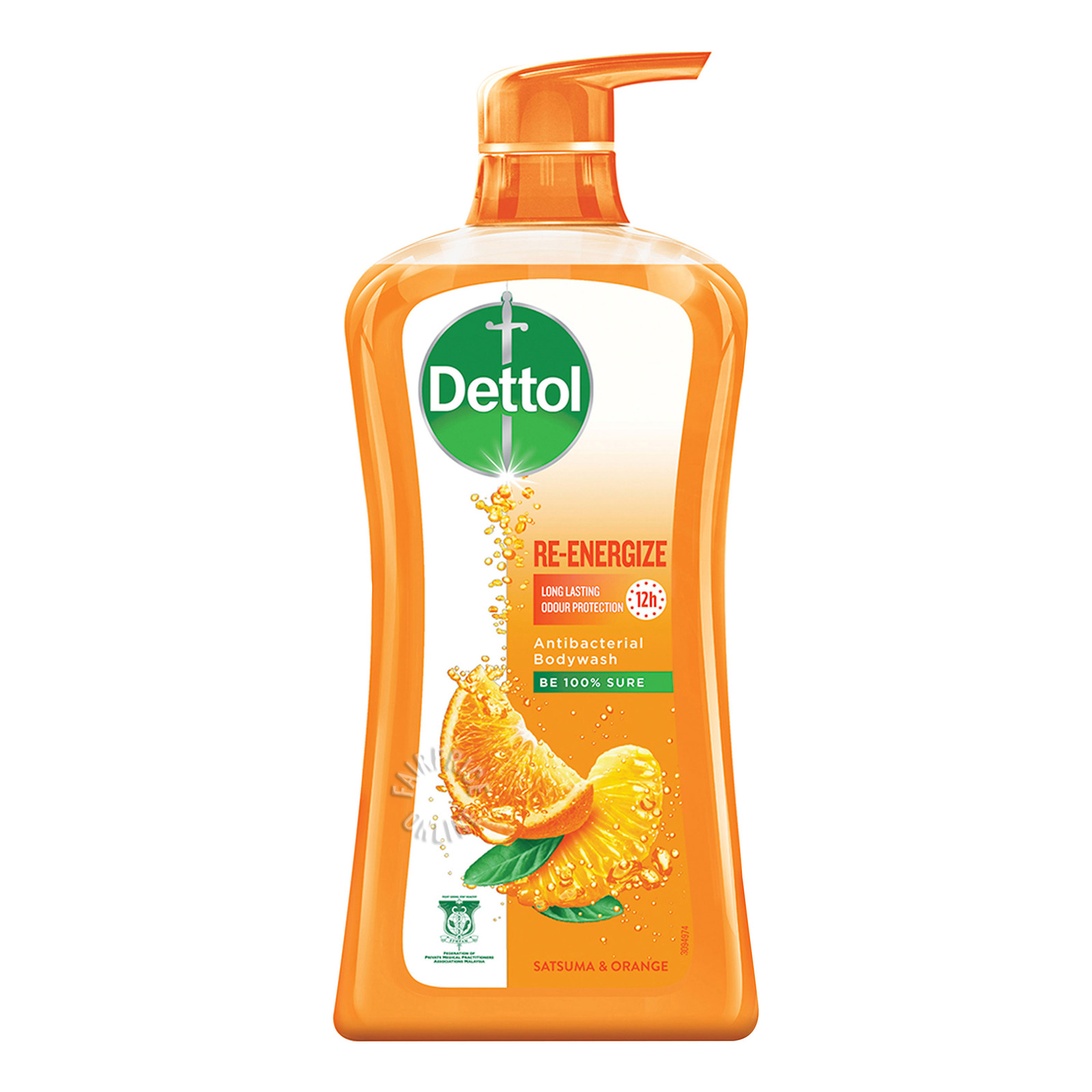 Dettol Anti-Bacterial pH-Balanced Body Wash - Re Energize