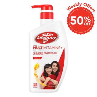 Lifebuoy Antibacterial Body Wash - Total 10