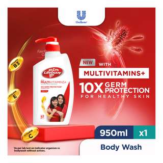 Lifebuoy Antibacterial Body Wash - Total 10