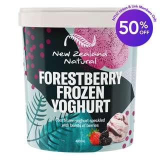New Zealand Natural Frozen Yoghurt - Forestberry