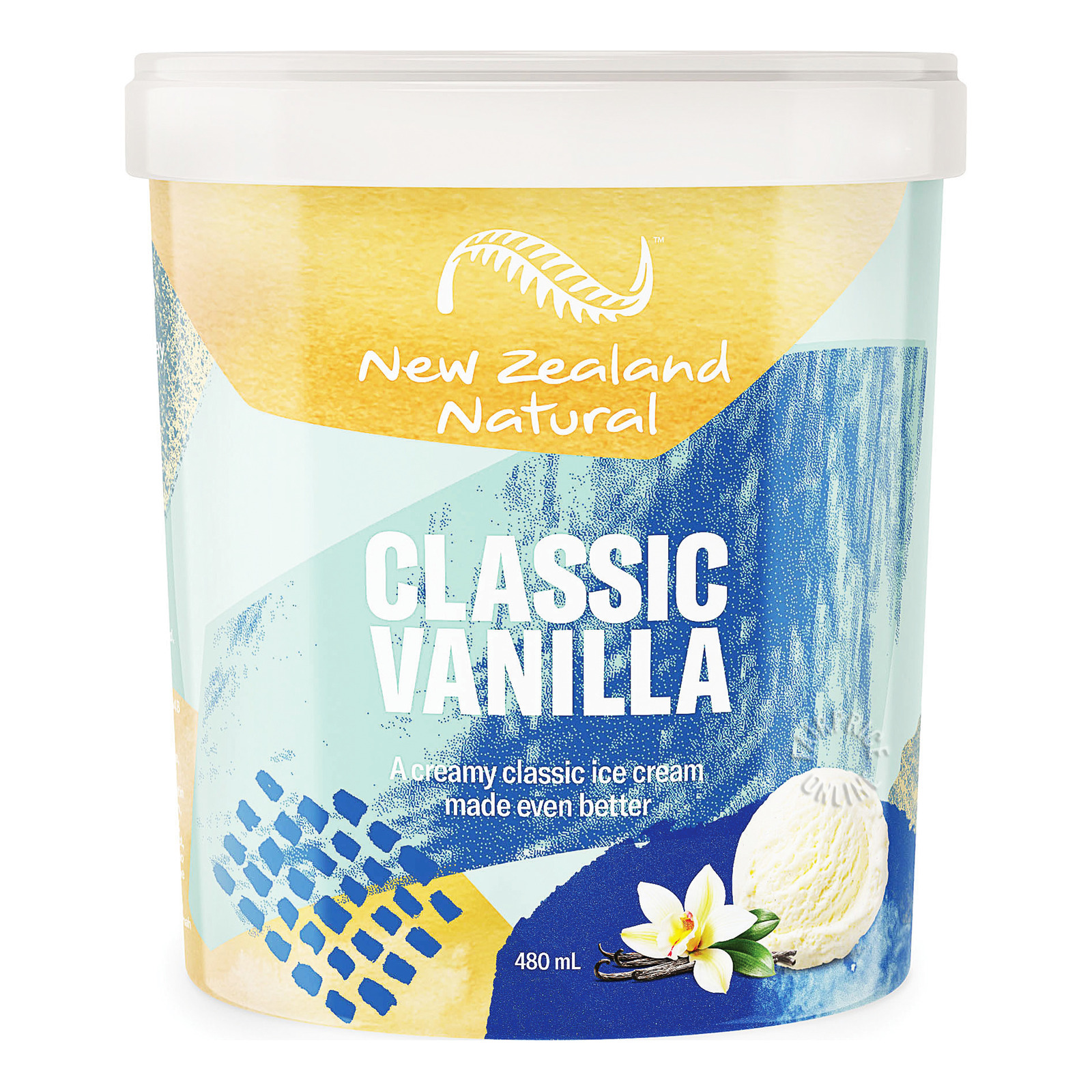New Zealand Natural Ice Cream Vanilla NTUC FairPrice