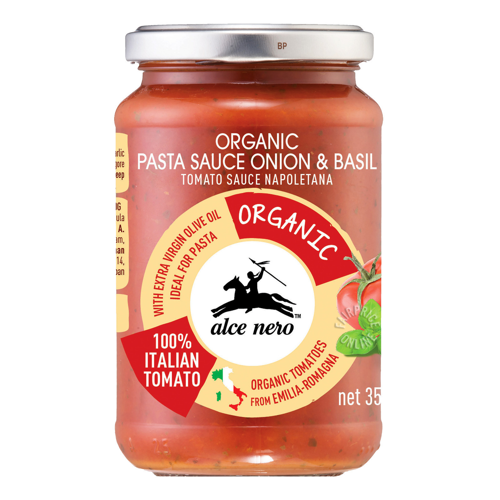 Alce Nero Organic Pasta Sauce - Basil | NTUC FairPrice