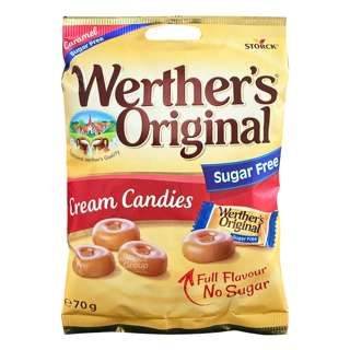 Storck Werther's Original Sugar Free Cream Candies - Classic