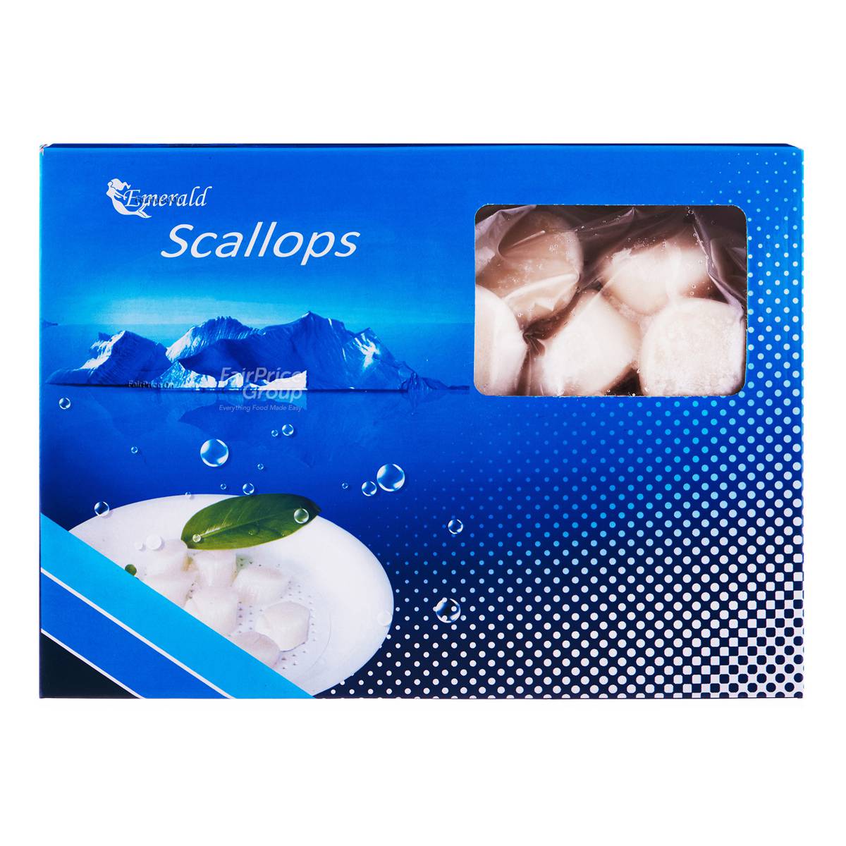 Emerald Seafood Frozen Scallops NTUC FairPrice