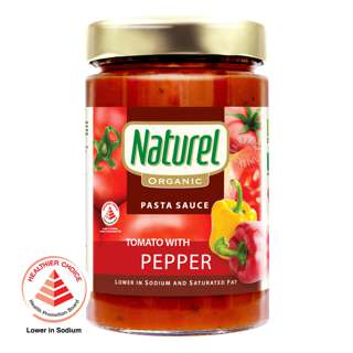 Naturel Organic Pasta Sauce - Tomato with Peppers