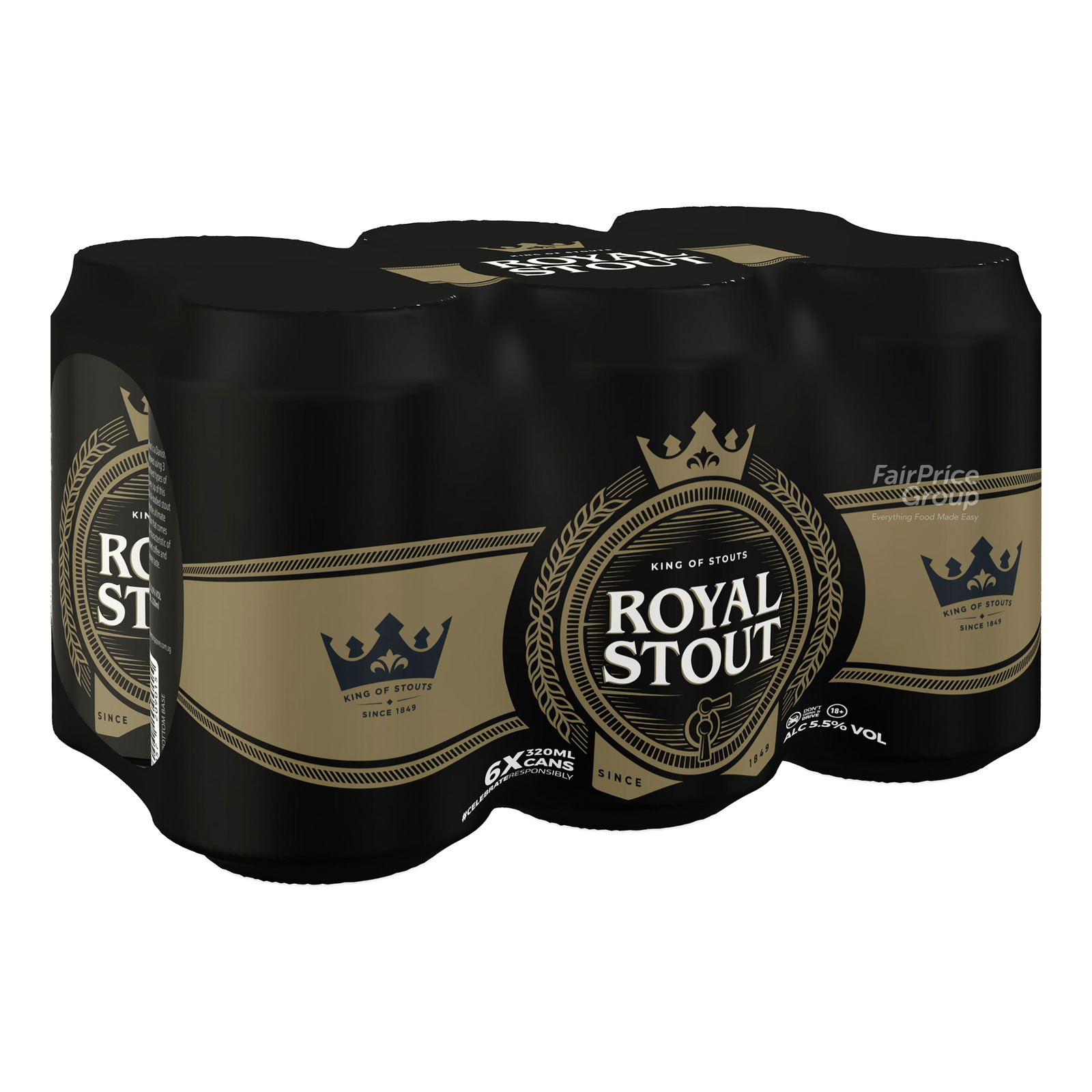 Danish Royal Stout Can Beer Ntuc Fairprice