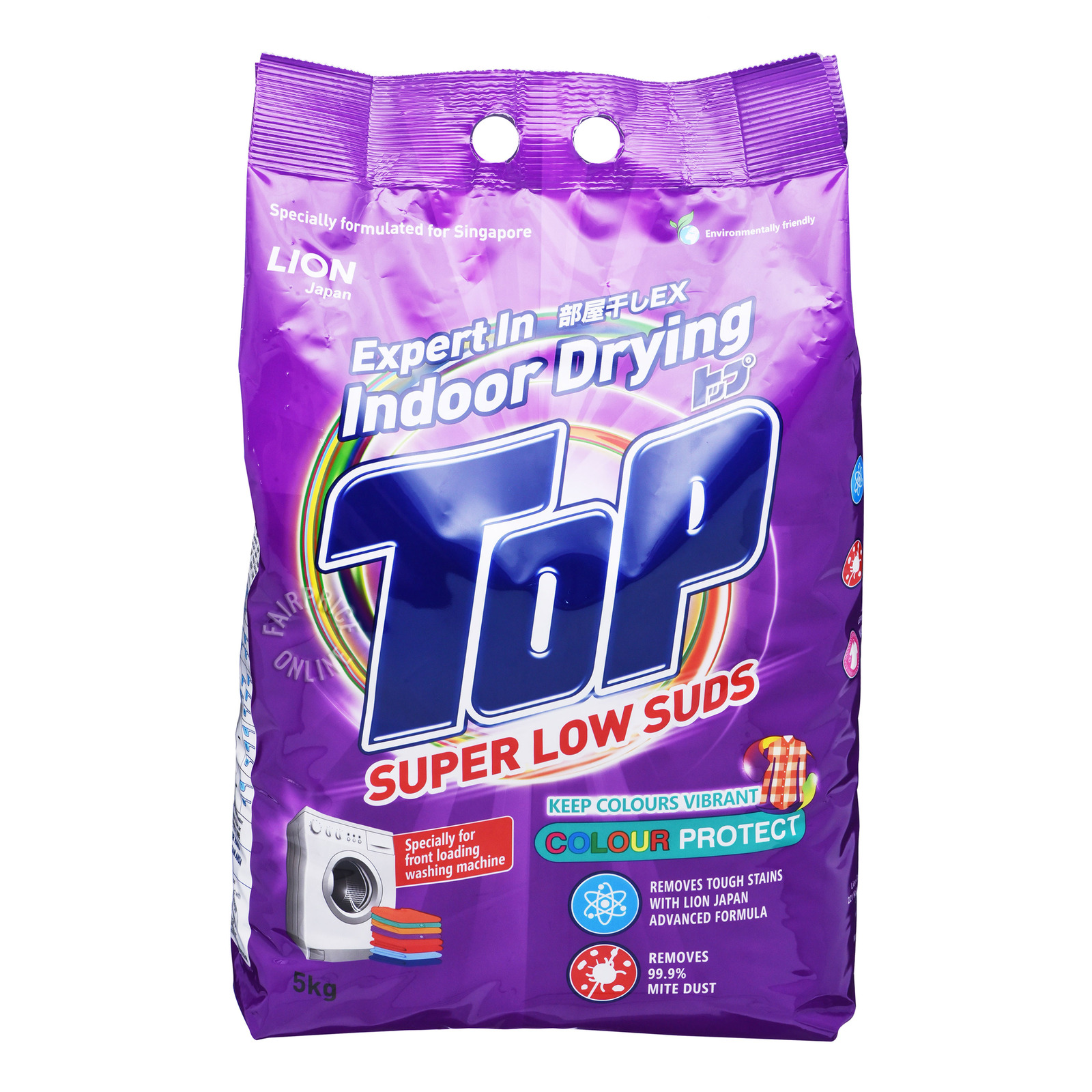 Top Detergent Powder Packet Super Low Suds - Colour Protect