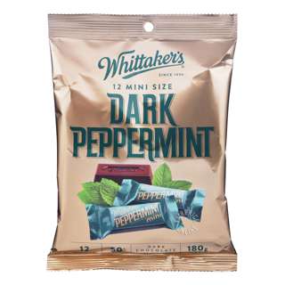 Whittaker's Mini Dark Chocolate Bar - Dark Peppermint