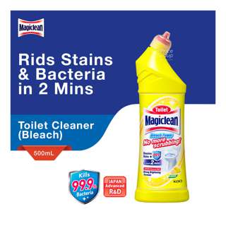Magiclean Toilet Bleach Power Cleaner - Lemon 