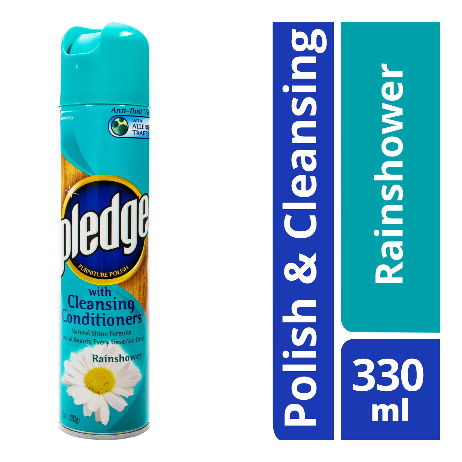 Pledge Furniture Polish & Cleansing Conditioners - Rainshower