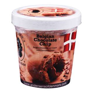 Andersen's of Denmark Ice Cream - Belgian Chocolate Chip Andersen's of Denmark Ice Cream - Belgian Chocolate Chip