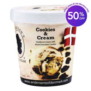 Anderson's of Denmark Ice Cream - Cookies & Cream