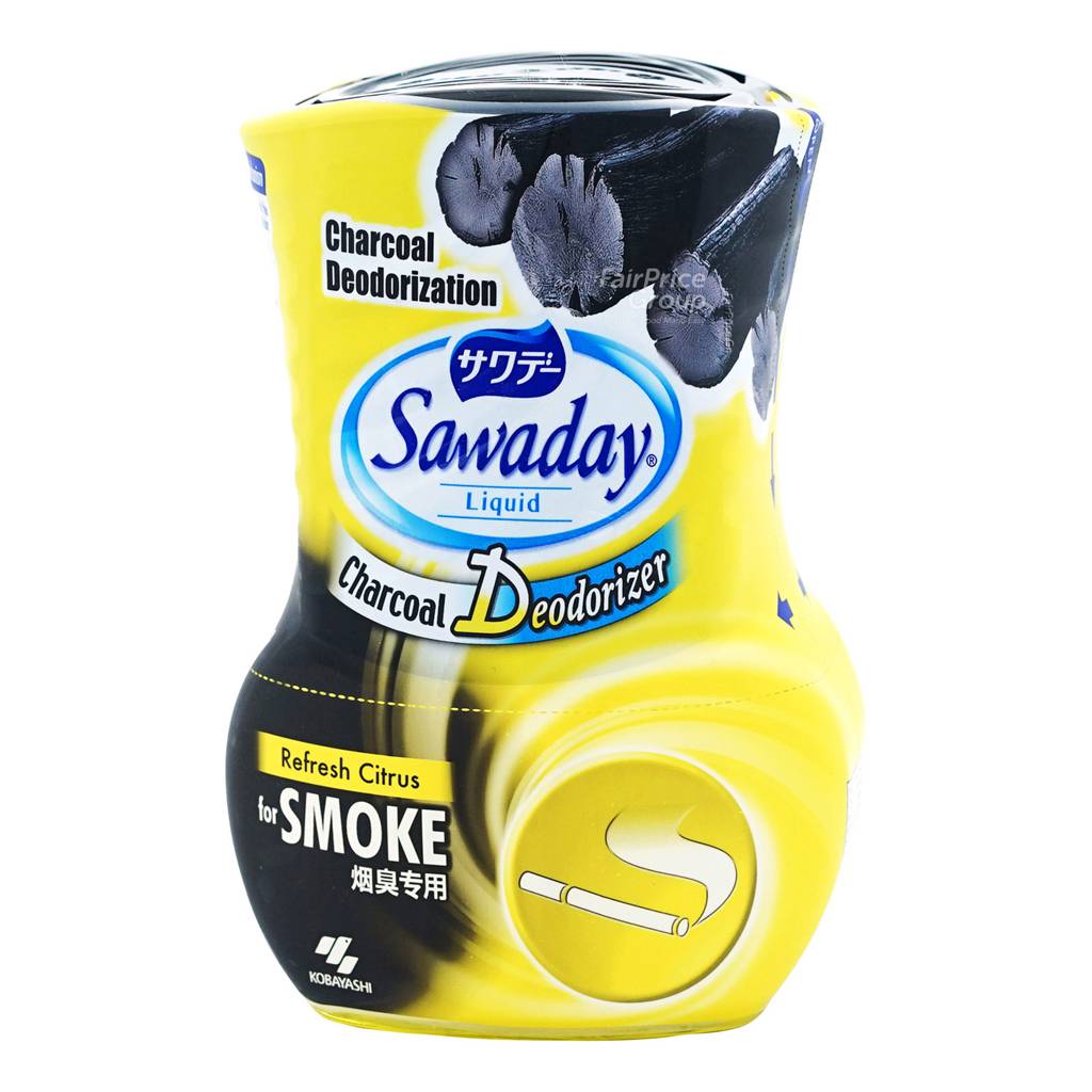 Sawaday Liquid Charcoal Deodorizer Refresh Citrus (Smoke) NTUC