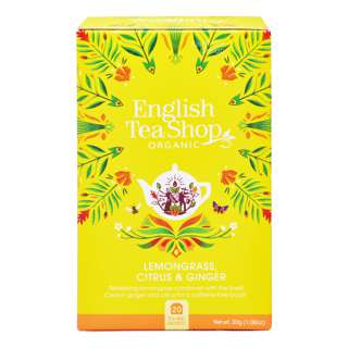 English Tea Shop Organic Tea - Lemongrass Ginger Citrus